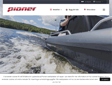 Tablet Screenshot of pionerboat.se