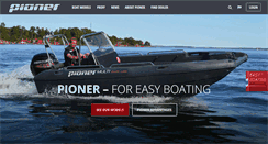 Desktop Screenshot of pionerboat.com